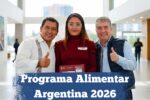 Programa Alimentar Argentina 2026: beneficiarios, montos actualizados y calendario de cobros en febrero