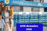 AUH diciembre 2026: nuevo monto confirmado y estado de la Tarjeta Alimentar