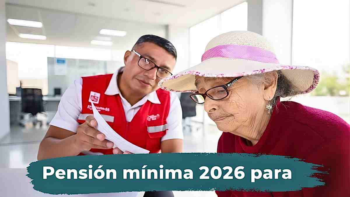 Pensión mínima 2026 para mayores de 65: requisitos y fechas de pago confirmadas