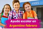 Ayuda escolar en Argentina febrero 2026: requisitos, monto y cómo inscribirse